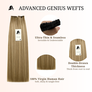 Genius Wefts 60grams 16inches T9-P9/24