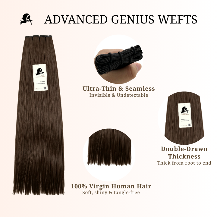 Genius Wefts 60grams 20inches #4A