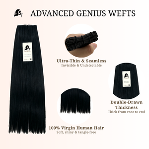 Genius Wefts 60grams 28inches #1