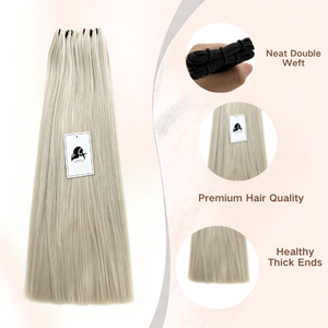 Gennius Wefts 60grams 18inches #White
