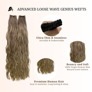 Genius Wefts Loose natural wave 60grams 22inch T7-P7/60A