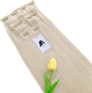 Invisible Clip in 100grams 18inches #White