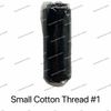 Small cotton thread-Black